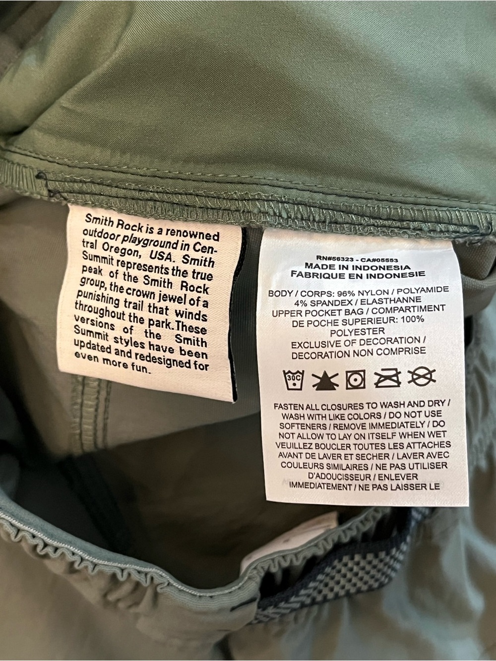 Nike ACG Smith Summit Zip Off Pants ‘Green’ (size wmns M) - Picture 7 of 12